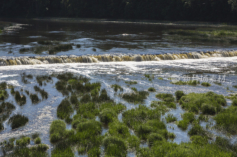 River Venta, Kuldiga，拉脱维亚